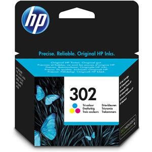 Hp tinta 302 Tricolor 165 paginas aproximadamente