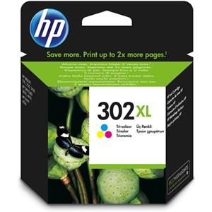 Hp tinta 302 XL tricolor 330 paginas aproximadamen