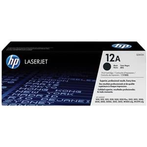 Hp Toner 12A negro 2.000 paginas segun ISO/IEC 197