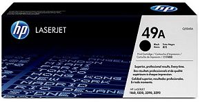 Hp toner 49A negro 2.500 paginas segun ISO/IEC 197