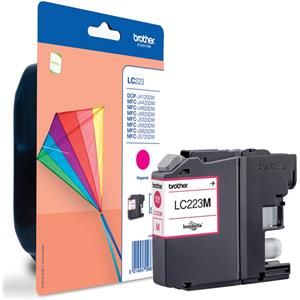 Brother tinta lc223c magenta 550 paginas aprox.