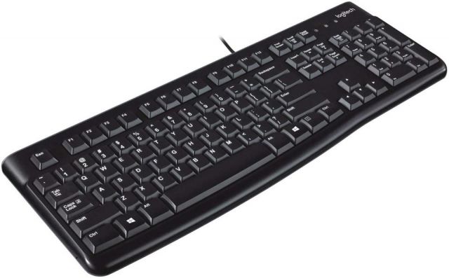 Logitech teclado k120 con cable usb (oem)