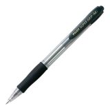 Pilot bolígrafo retráctil Supergrip M Negro