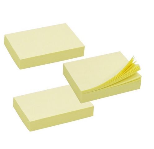 Bismark Notas Adhesivas 38x51mm amarillo pack 3