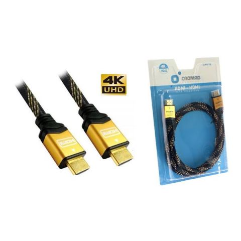 Cromad cable HDMI 2.0 4K 1.5 metros