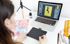 Wacom Tableta grafica Intuos S Bluetooth pistacho