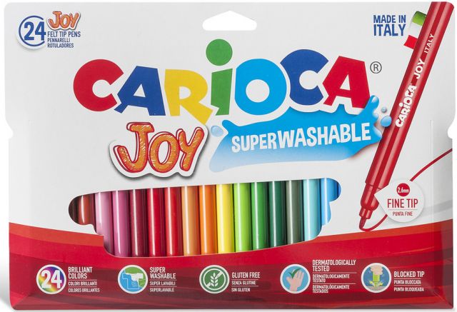 Carioca Rotuladores Joy 24 colores 