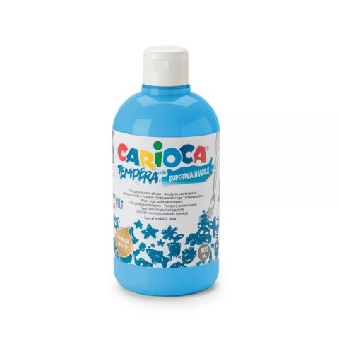 Carioca Tempera Cian 500ml