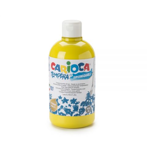 Carioca Tempera Amarillo 500ml