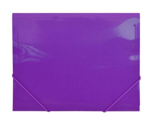 OfficeBox Carpeta Plástico Solapas A4+ Morado