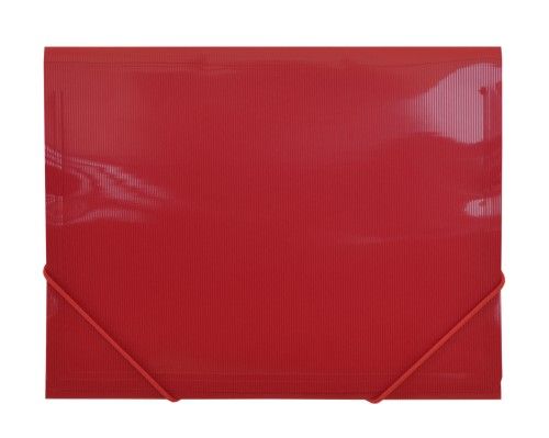 OfficeBox Carpeta Plástico Solapas A4+  Rojo
