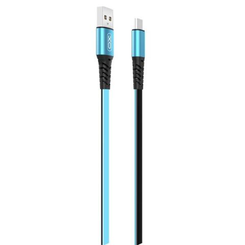 XO cable Usb C a usb Carga Rápida 2A 1mts Azul