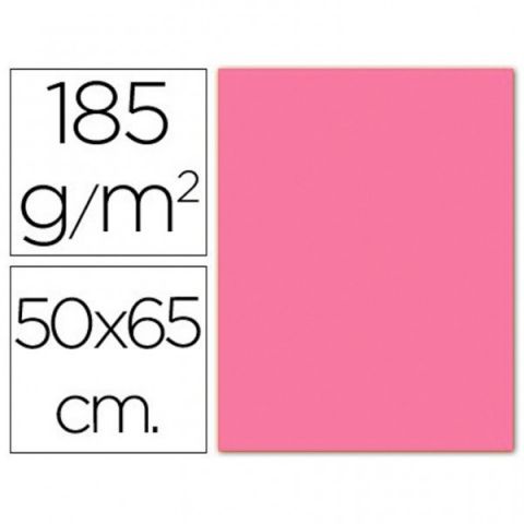 Guarro Cartulina 50x65 Rosa Chicle 185grs