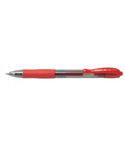 Pilot bolígrafo retráctil G-2 Rojo