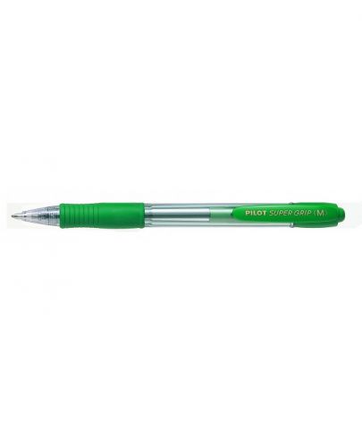 Pilot bolígrafo retráctil Supergrip M Verde