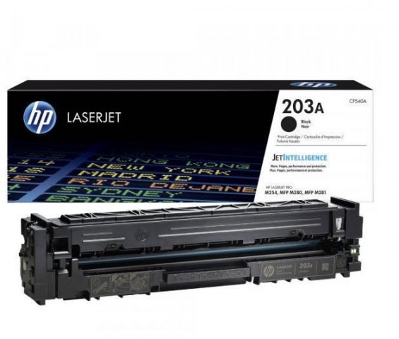 Hp Toner CF540A Negro 1.400 pag segun ISO/IEC 197