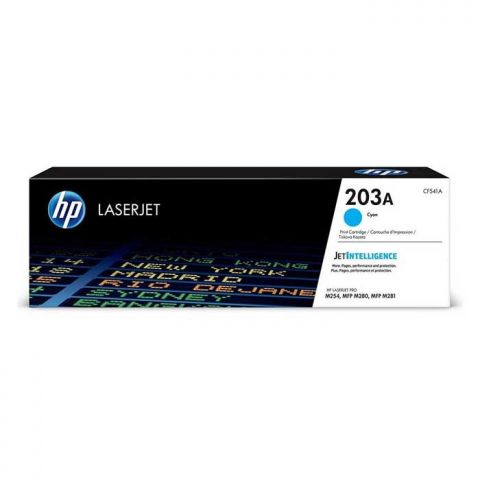 Hp Toner CF541A Cian 1.300 pag segun ISO/IEC 197