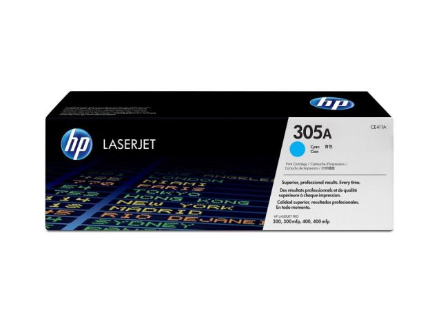 Hp Toner CE411A Cian 2.600 pag ISO/IEC 19798