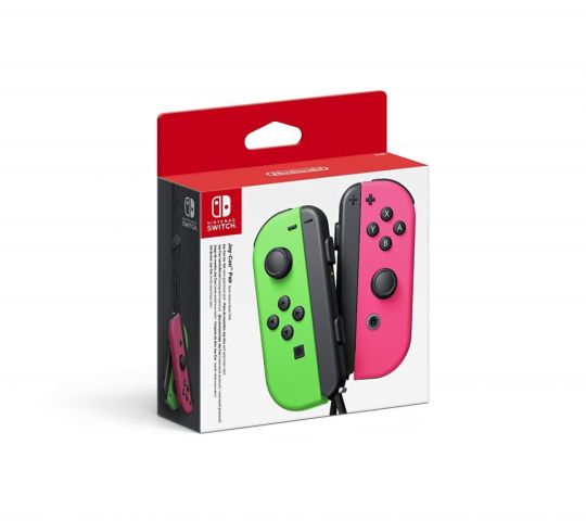 Nintendo Joy Con Verde Rosa Switch 