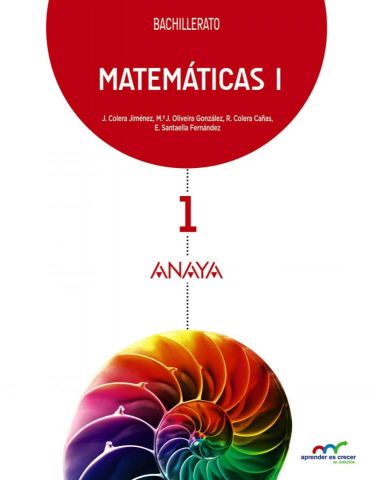 Anaya Matemáticas 1 Bachillerato