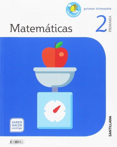 Santillana Matemáticas 2º Primaria Mochila Ligera