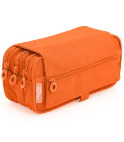 OfficeBox Portatodo Colorline Triple Naranja