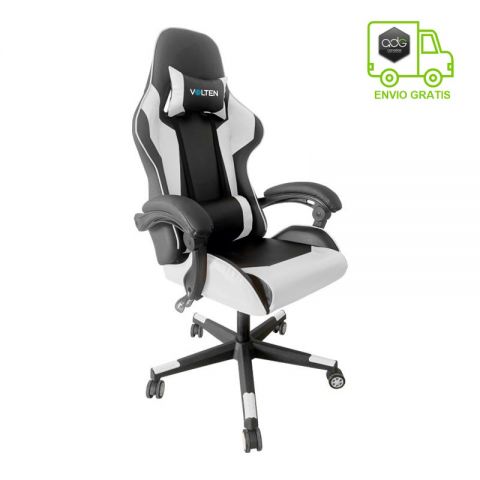 Volten Silla Gaming VL Force 950 Negra Blanca