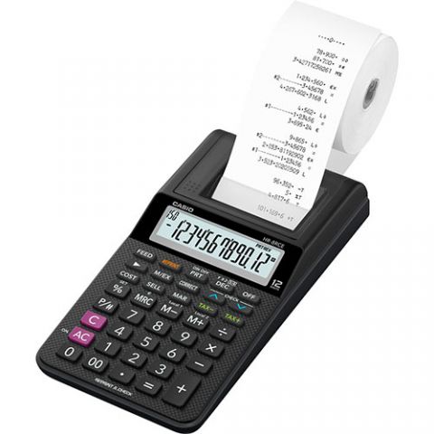 Casio Calculadora HR-8RCE Negro 