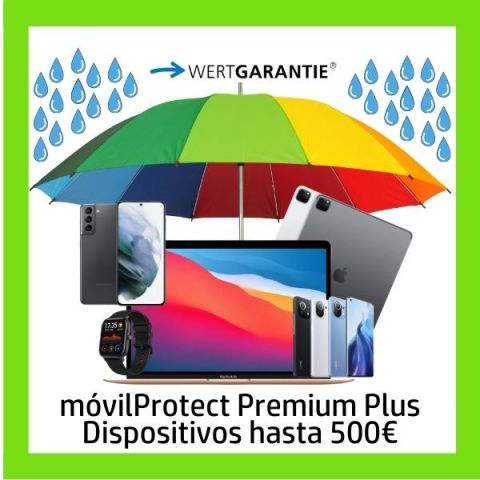 WertGarantie móvilProtec Premium Plus hasta 500€