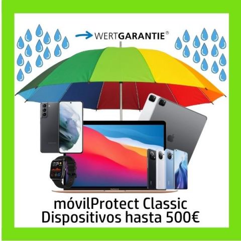 WertGarantie móvilProtec Classic hasta 500€