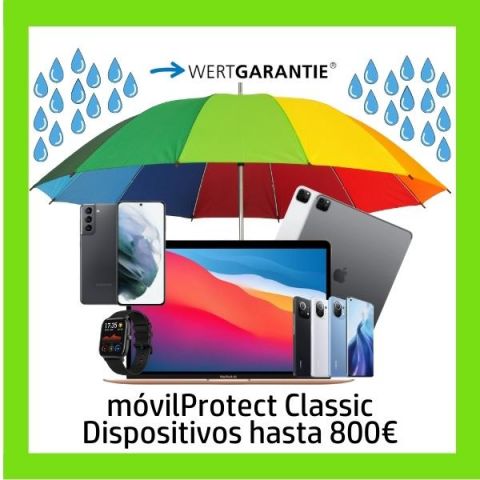 WertGarantie móvilProtec Classic hasta 800€