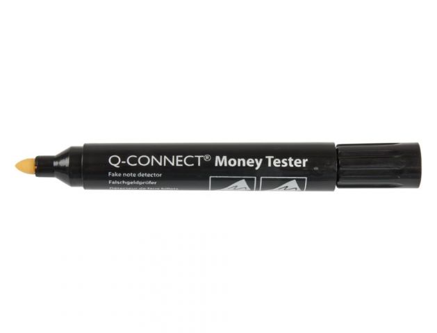 Q-Connect rotulador Detector Billetes Falsos