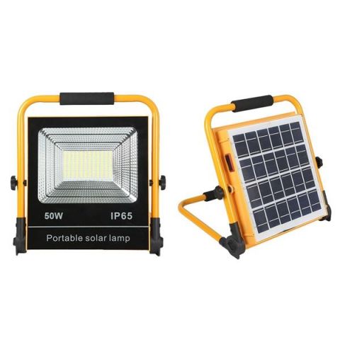 Elbat Foco Led Solar 50W Plegable