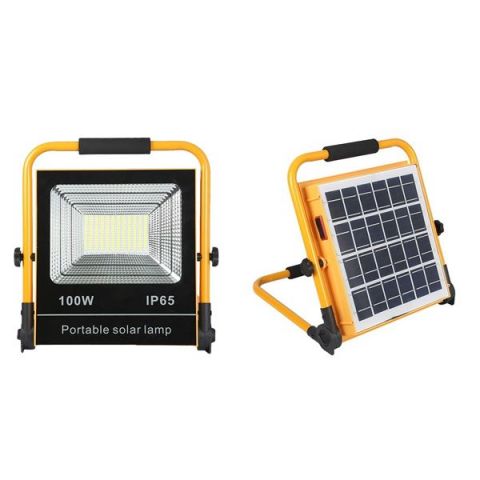 Elbat Foco Led Solar 100W Plegable