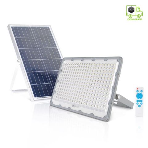 Elbat Foco Led Solar 200W + Mando