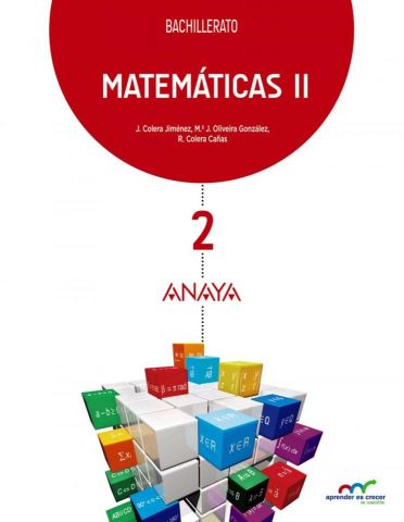 Anaya Matemáticas 2 Bachillerato