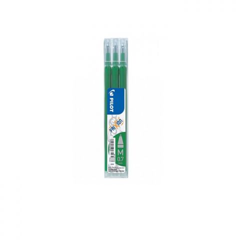 Pilot Recambio Frixion Ball Clicker Verde pack 3un