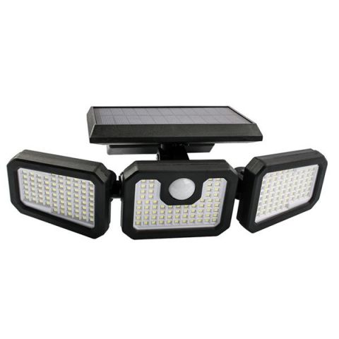 Elbat Foco Led Solar Triple con Sensor 800 Lumens