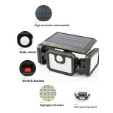 Elbat Foco Led Solar Triple con Sensor 800 Lumens