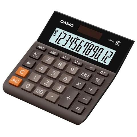 Casio Calculadora Sobremesa MH12B 12 dígitos Negro