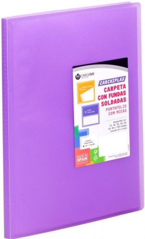 Carchivo Carpeta portafundas 10 Flex Violeta