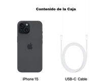 Apple iPhone 15 256Gb Negro