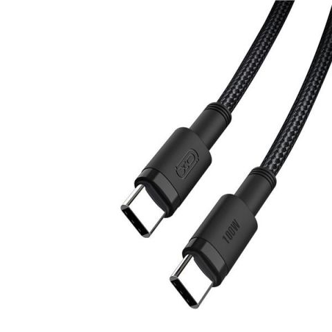 XO Cable NBQ199 100W Usb Tipo C 1.5 Mts Negro