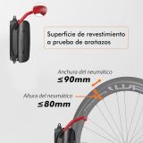 Cromad Soporte de Pared para Bicicleta Universal